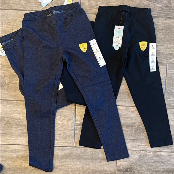 NWT Cat & Jack 4 legging bundle me Sz M-8 - Picture 5 of 5